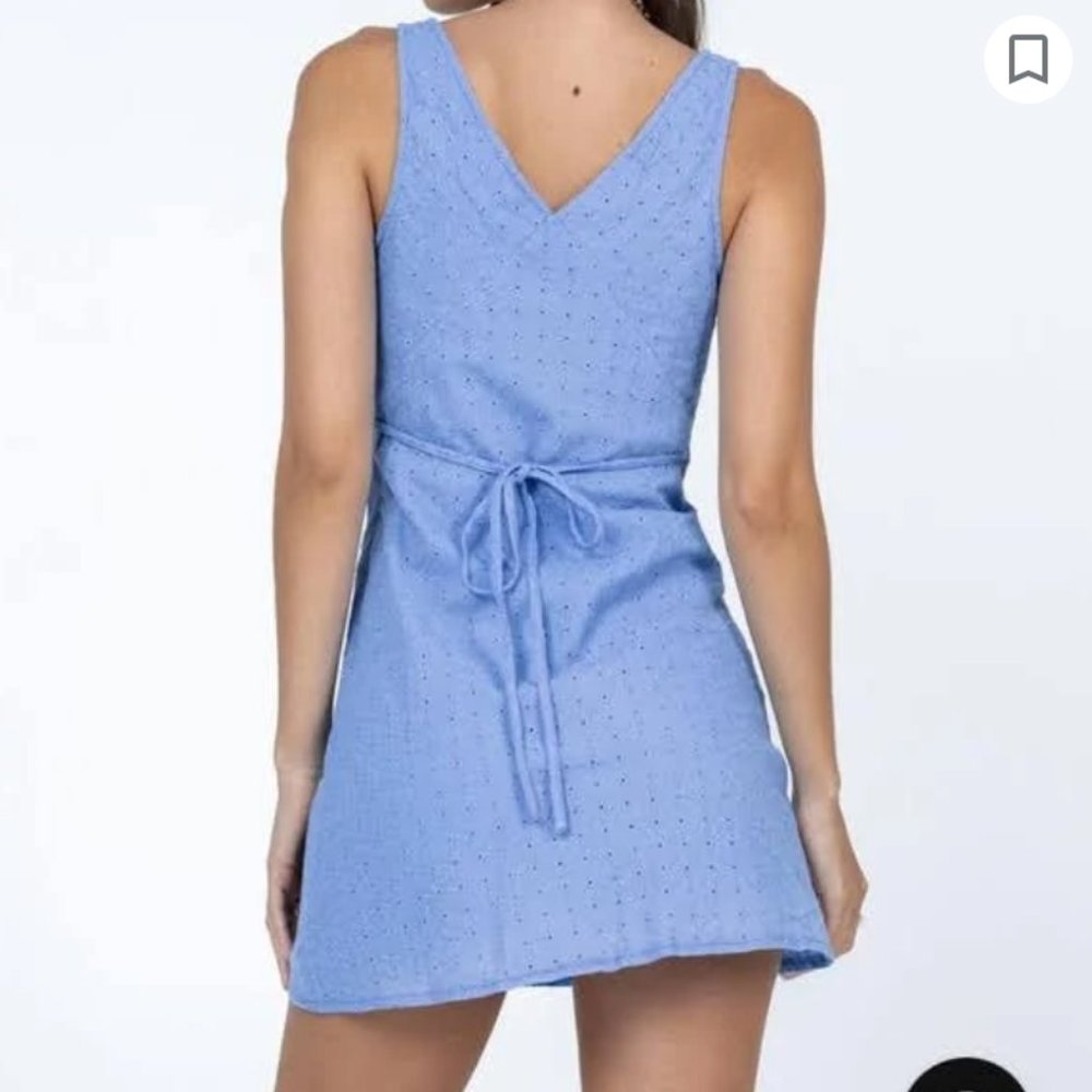 nellie mini dress, Colour: blue, princess polly, SIZE: 6